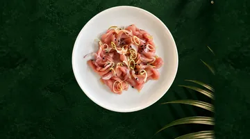 Carpaccio at KAMI Sushi & Poké, Paje