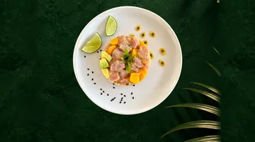 Ceviche at KAMI Sushi & Poké, Paje