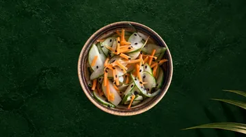Japanese salad at KAMI Sushi & Poké, Paje