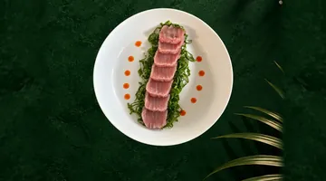 Sashimi at KAMI Sushi & Poké, Paje
